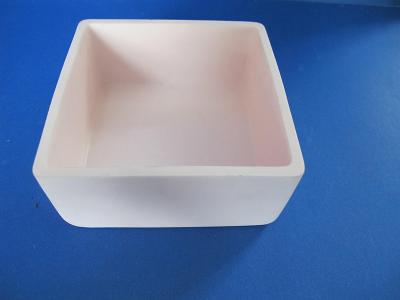 Crisoles de alúmina cuadrados de cerámica 